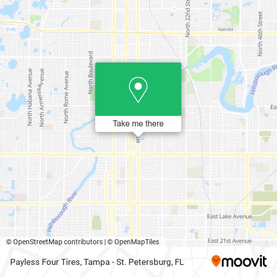 Payless Four Tires map