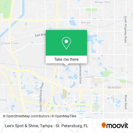 Mapa de Lee's Spot & Shine