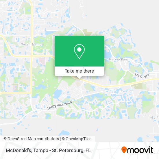 McDonald's map