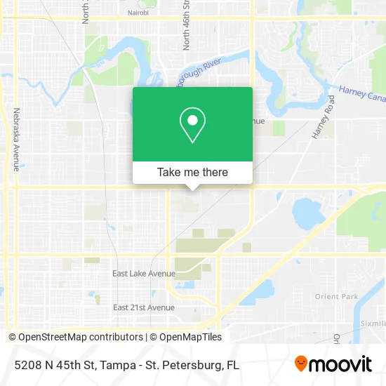 Mapa de 5208 N 45th St
