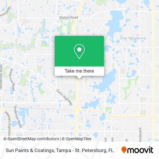 Sun Paints & Coatings map