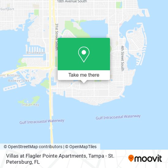 Villas at Flagler Pointe Apartments map