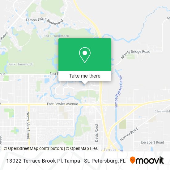 13022 Terrace Brook Pl map