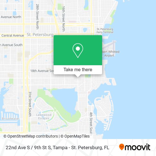 Mapa de 22nd Ave S / 9th St S