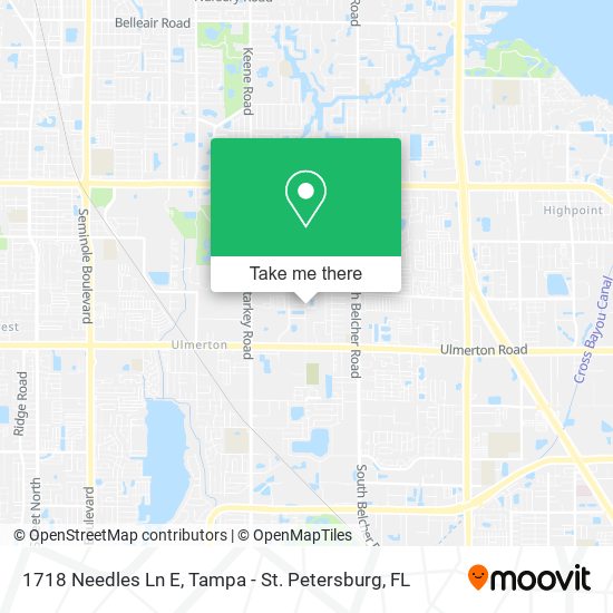 1718 Needles Ln E map