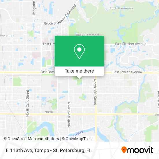 E 113th Ave map
