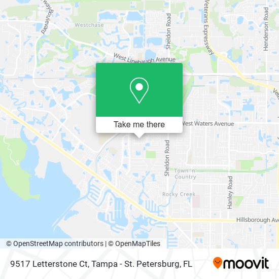 9517 Letterstone Ct map