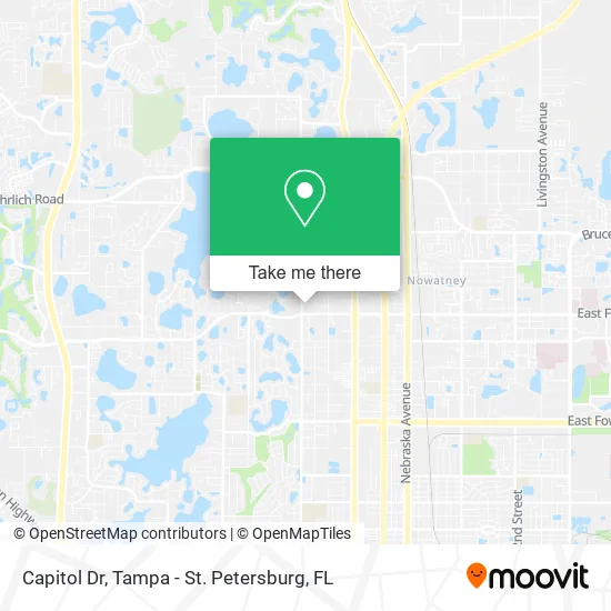 Mapa de Capitol Dr