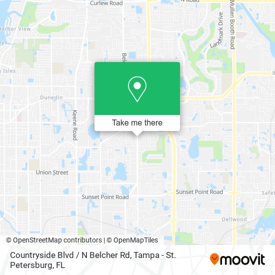 Countryside Blvd / N Belcher Rd map