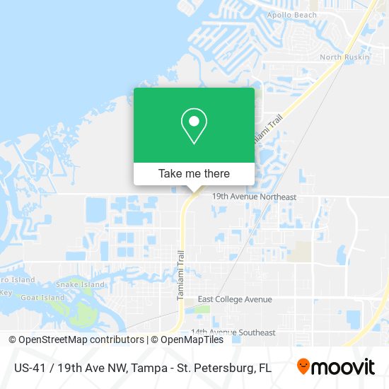 Mapa de US-41 / 19th Ave NW
