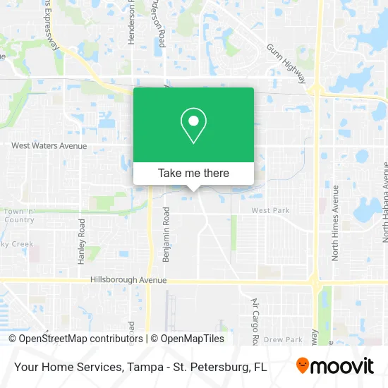 Mapa de Your Home Services