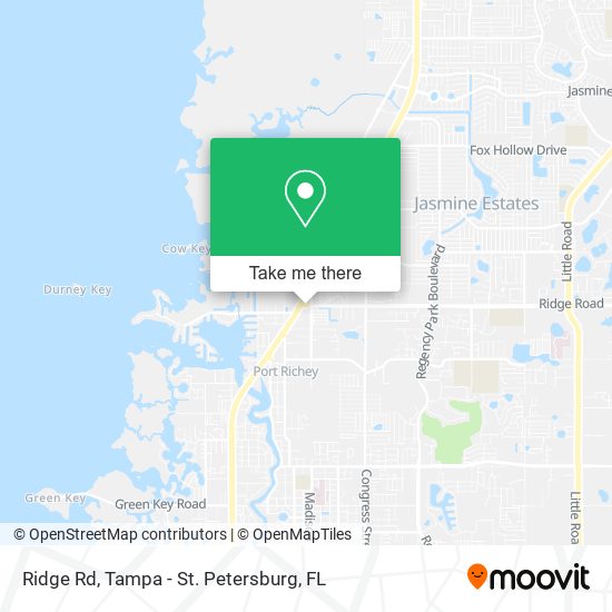 Mapa de Ridge Rd