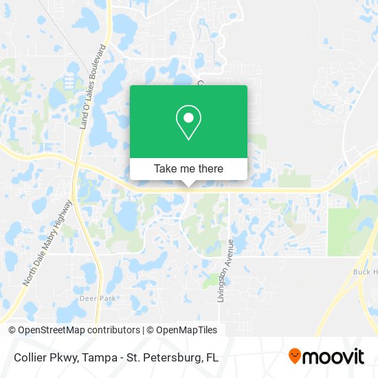 Mapa de Collier Pkwy