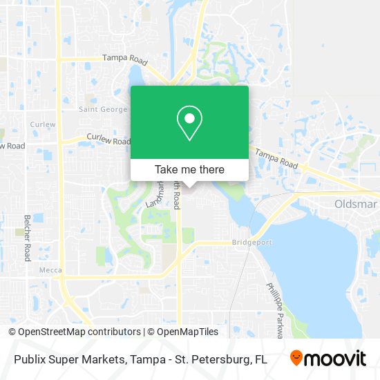 Publix Super Markets map