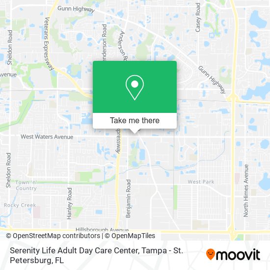 Serenity Life Adult Day Care Center map