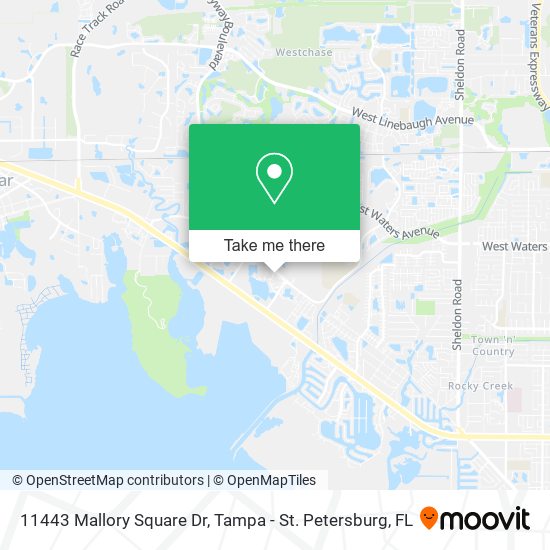 11443 Mallory Square Dr map