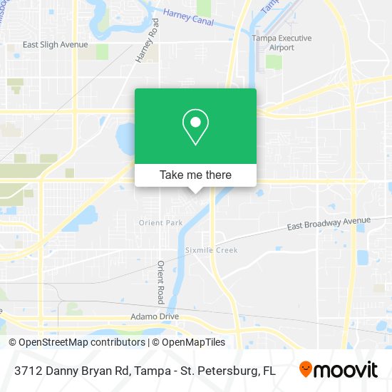 3712 Danny Bryan Rd map