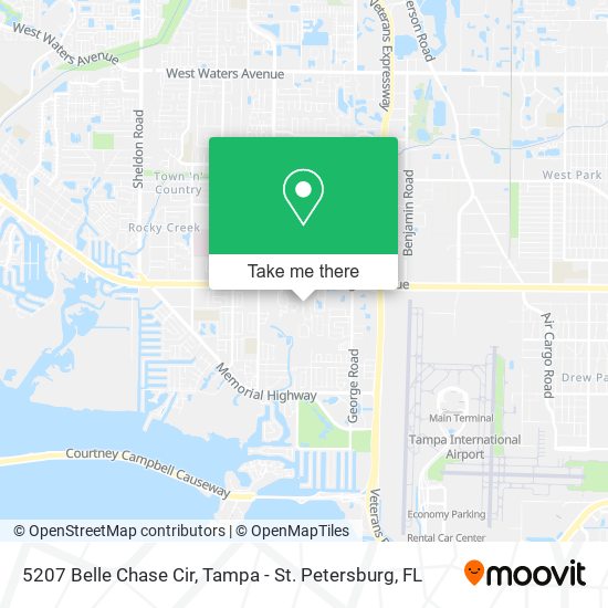5207 Belle Chase Cir map