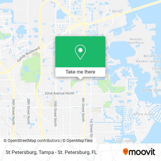St Petersburg map