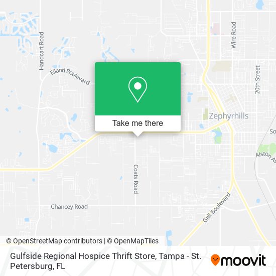 Mapa de Gulfside Regional Hospice Thrift Store