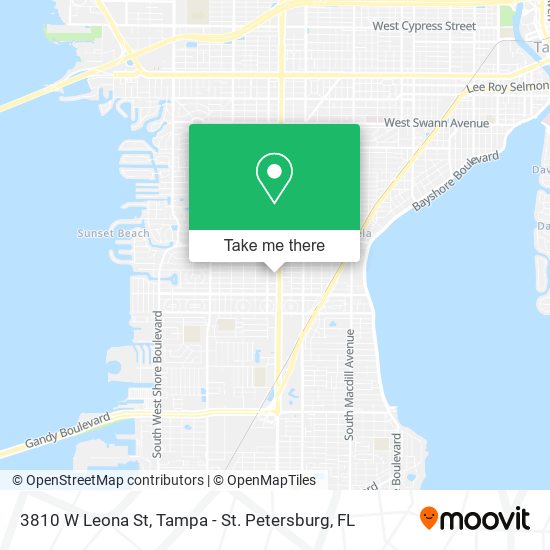 3810 W Leona St map