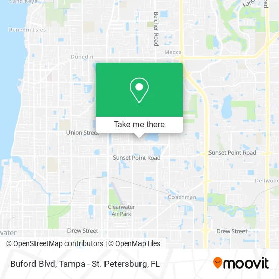 Mapa de Buford Blvd