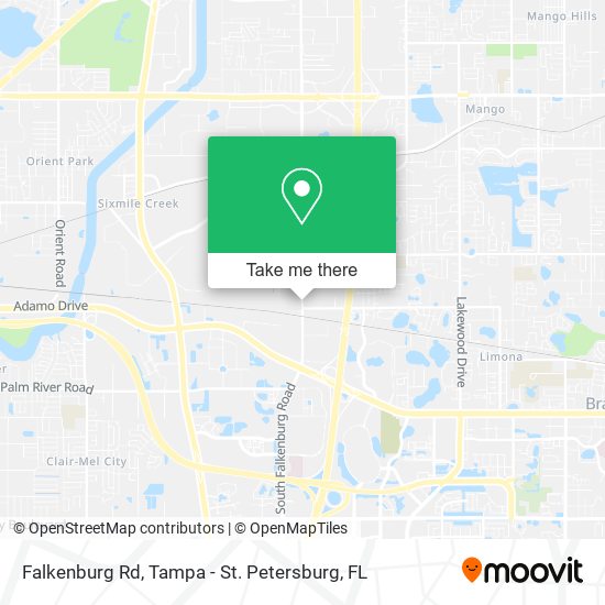 Falkenburg Rd map