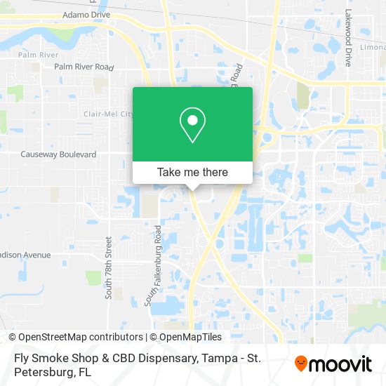 Fly Smoke Shop & CBD Dispensary map