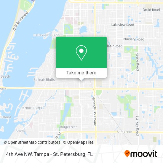 4th Ave NW map