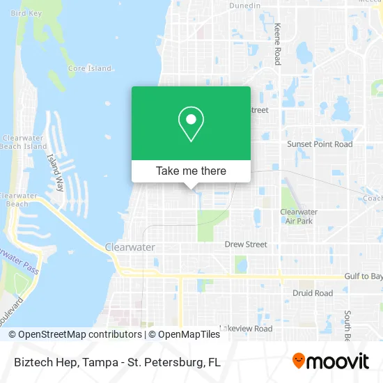 Mapa de Biztech Hep