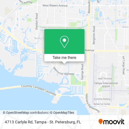 Mapa de 4713 Carlyle Rd