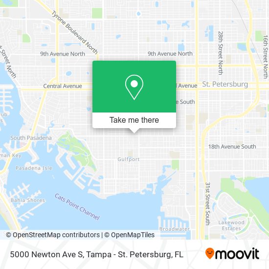 Mapa de 5000 Newton Ave S