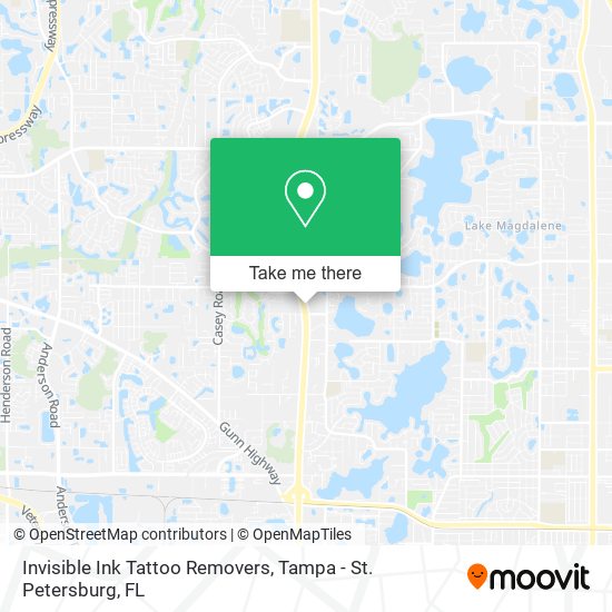 Invisible Ink Tattoo Removers map