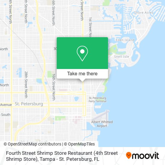 Mapa de Fourth Street Shrimp Store Restaurant (4th Street Shrimp Store)