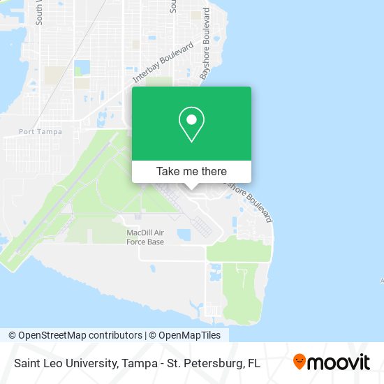 Saint Leo University map
