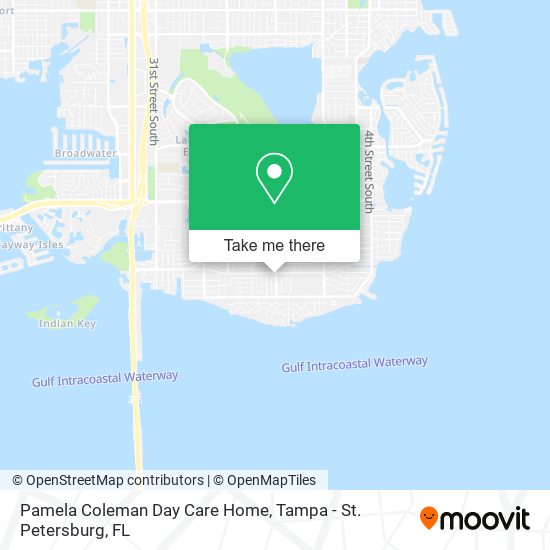 Pamela Coleman Day Care Home map