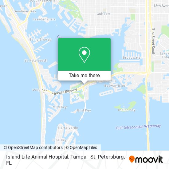 Island Life Animal Hospital map