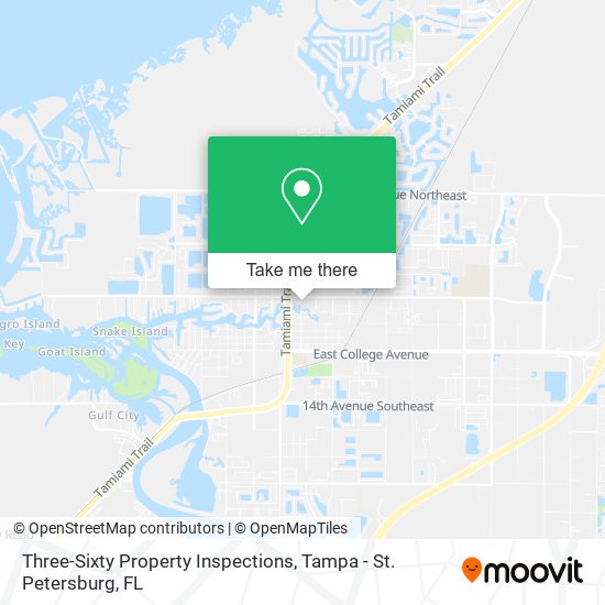 Three-Sixty Property Inspections map