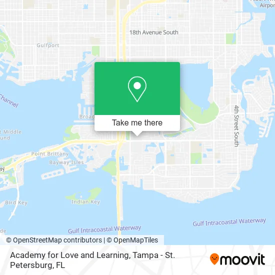 Mapa de Academy for Love and Learning
