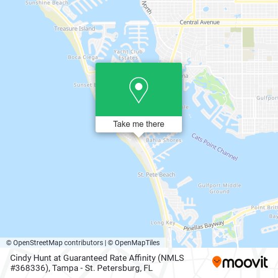 Cindy Hunt at Guaranteed Rate Affinity (NMLS #368336) map