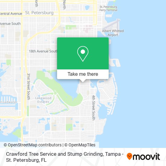 Crawford Tree Service and Stump Grinding map