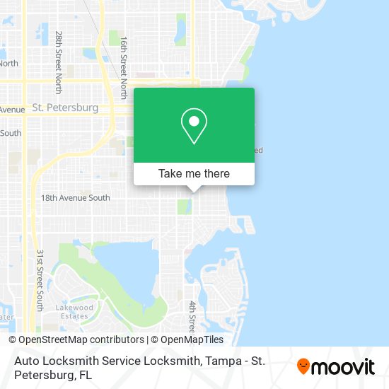 Auto Locksmith Service Locksmith map