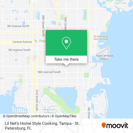 Lil Net's Home Style Cooking map