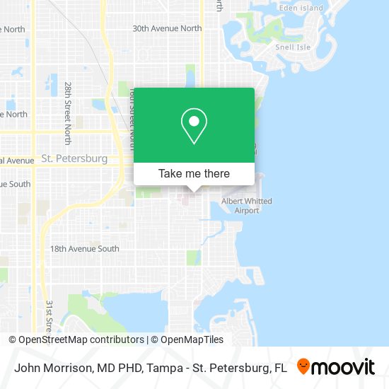 John Morrison, MD PHD map