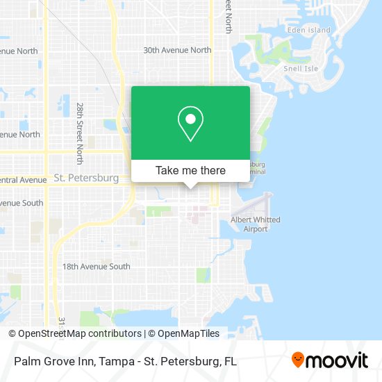 Palm Grove Inn map
