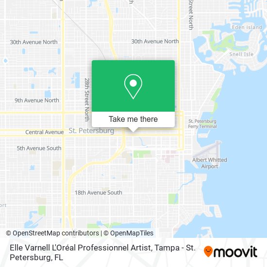 Elle Varnell L'Oréal Professionnel Artist map