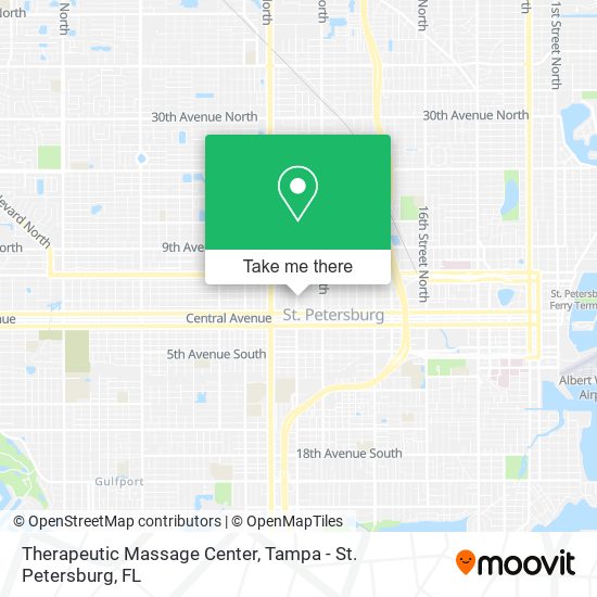 Therapeutic Massage Center map