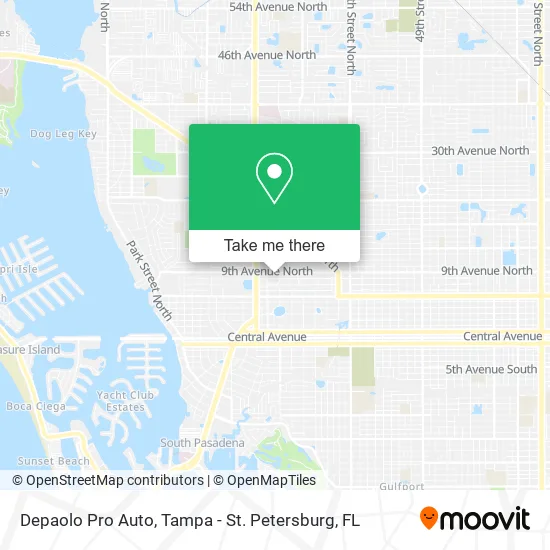 Depaolo Pro Auto map
