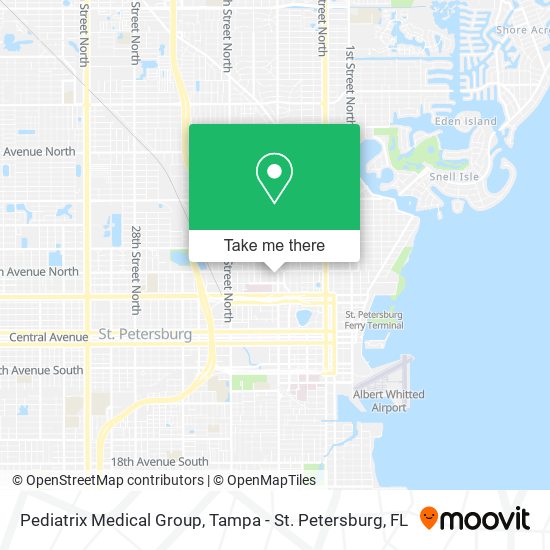 Pediatrix Medical Group map