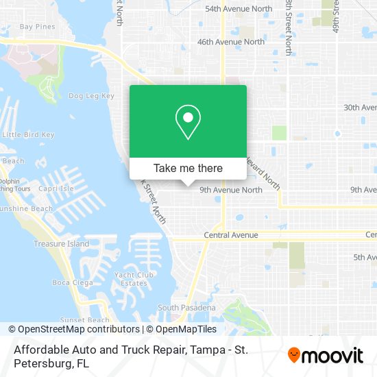 Mapa de Affordable Auto and Truck Repair